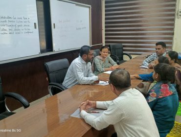 Meeting with CWSN parents 1