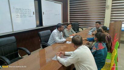 Meeting with CWSN parents 1