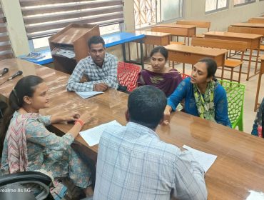 Meeting with CWSN parents 5