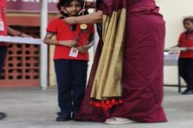 Prize Distribution by Principal for Olympiad