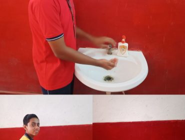 हाथ धोने की सुविधा