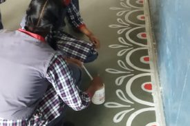 BALA work in school building