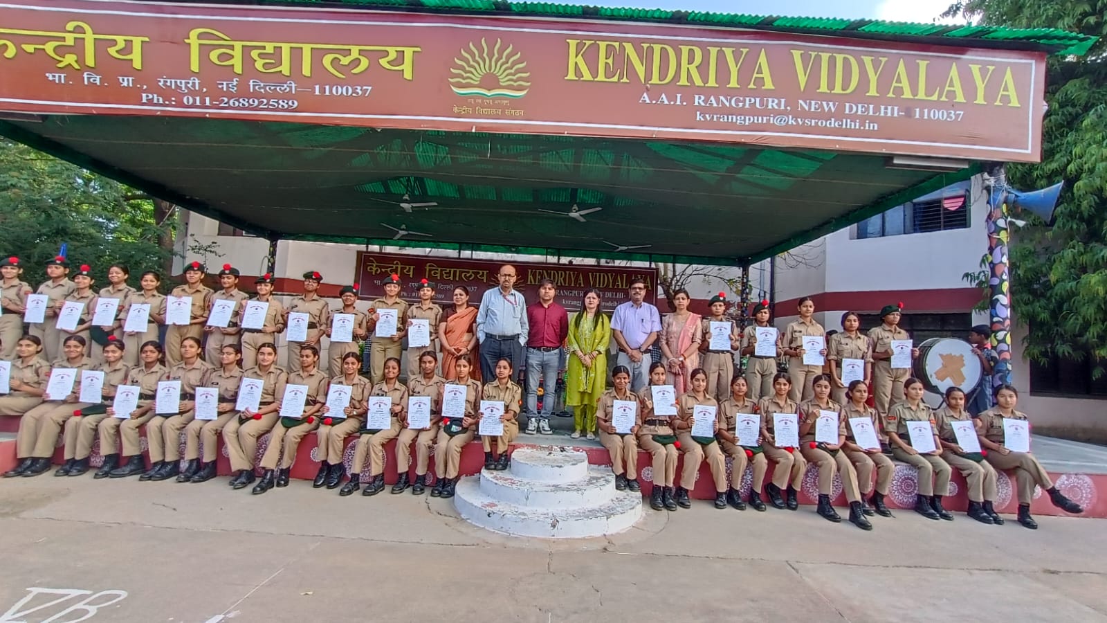 girls NCC Unit