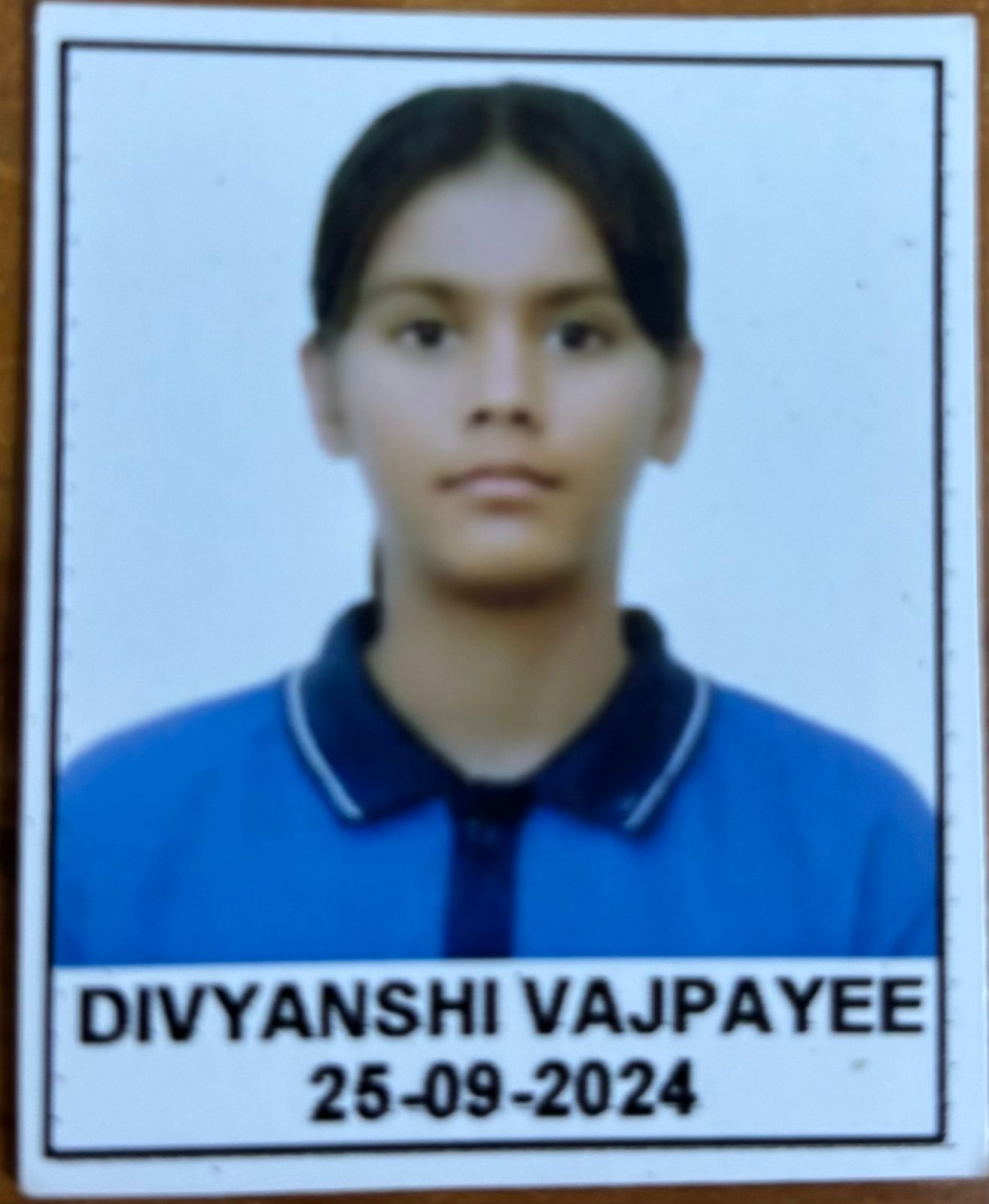 student name