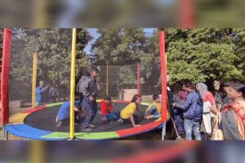 swings at bal mela