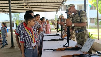 Weapon Exhibition by CISF