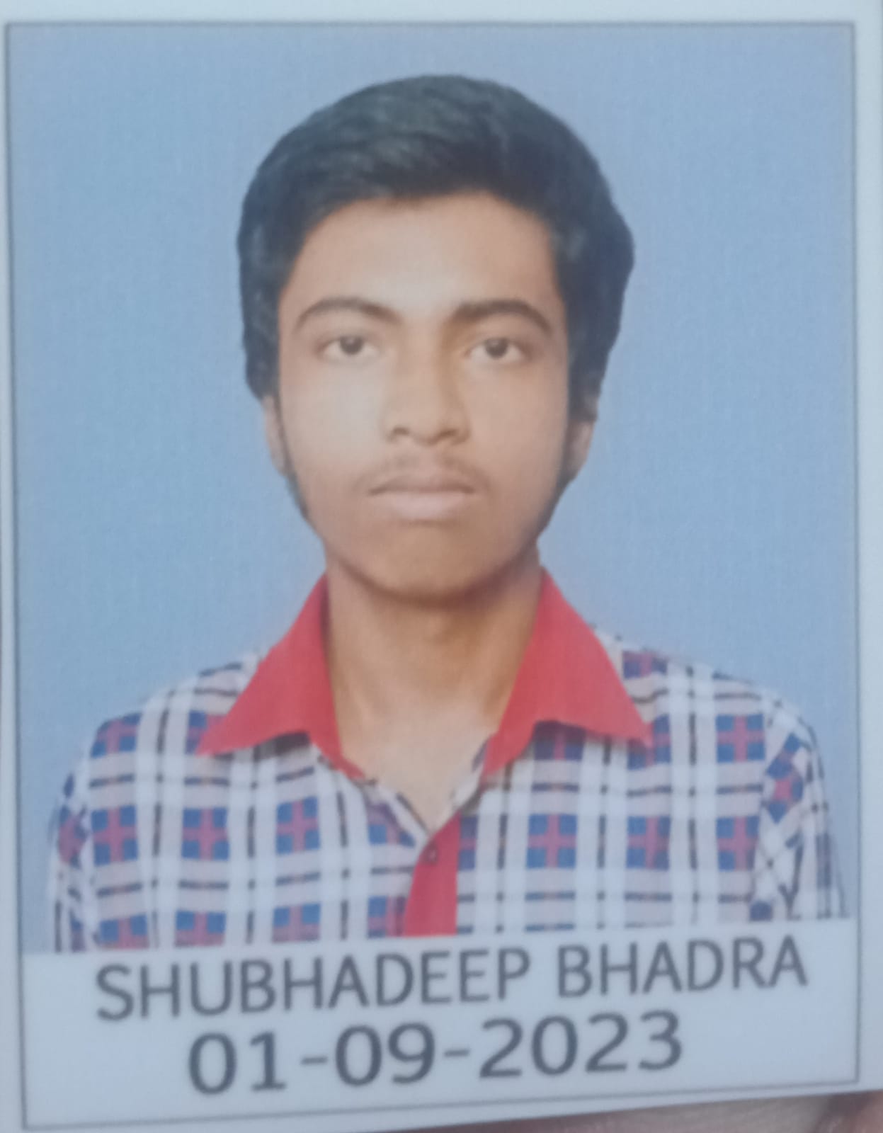 student name