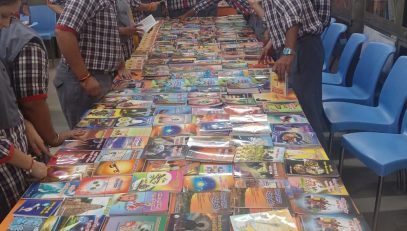 BOOK STALL BY SHANTIKUNJ HARIDWAR