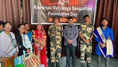 KVS Foundation Day with BSF