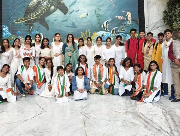 केवी ओएनजीसी पनवेल के छात्रों ने ओएनजीसी कार्यालय, बीकेसी, मुंबई में स्वतंत्रता दिवस समारोह में भाग लिया