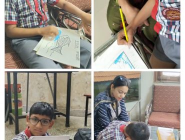 समावेशी शिक्षा (ड्राइंग एवं पेंटिंग गतिविधि)