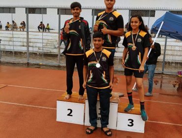 केवी ओएनजीसी पनवेल के छात्रों ने 53वीं क्षेत्रीय खेल प्रतियोगिता में एथलेटिक में स्वर्ण, रजत, कांस्य पदक हासिल किए