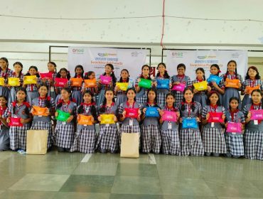 Vidyanjali (Swachata Safety Kit distributed by ONGC)