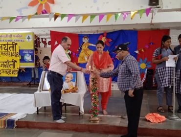 गांधीजी जयंती एवं लालबहादुर शास्त्रीजी जयंती (दीप प्रज्ज्वलन)
