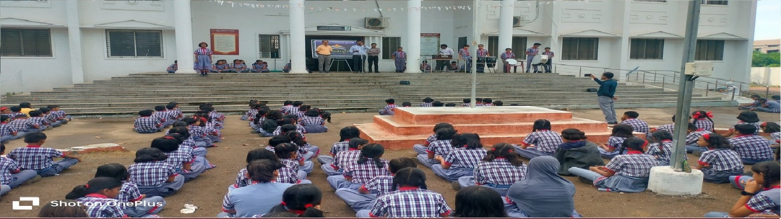 Celebrated of space day in kendriya vidyalaya parbhani