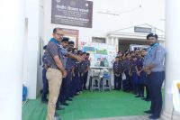 Group photo of BHARAT & Scout Guiad students