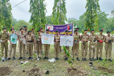 Tree Plantation by NCC Team