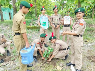 Tree Plantation by NCC Team