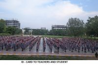 students prayer assembly ground