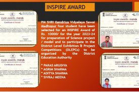 INSPIRE Awards-MANAK