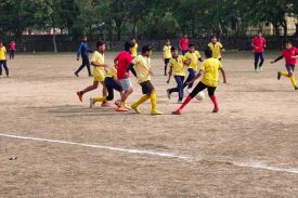 Football field activity