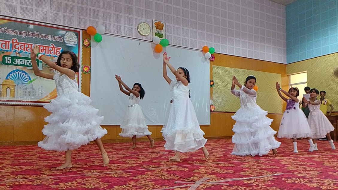 Cultural program presented by students on the occasion of 78th Independence Day