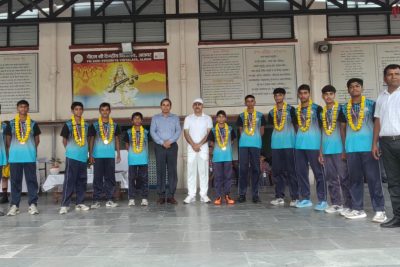 Regional Sports Meet medal ceremony