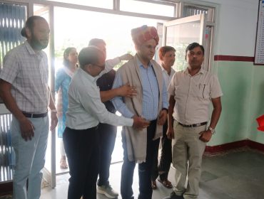 ASSISTANT COMMISSIONER SHRI DINESH MEENA VISIT