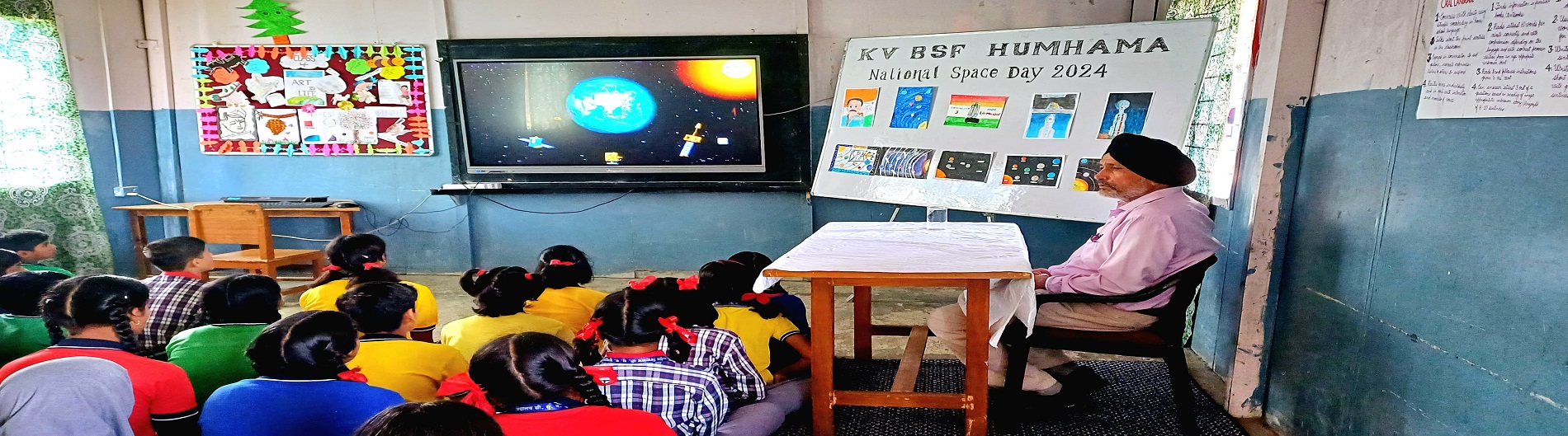 National Space Day Celebrated in our vidyalaya 2024