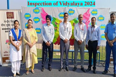 inspection of the vidylaya by assistant commissioner KVS RO Jammu