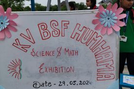 Science and Math Exhibition held in the Vidyalaya