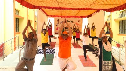 अंतर्राष्ट्रीय योग दिवस का उत्सव