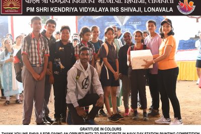 Painting Competition at INS Shivaji