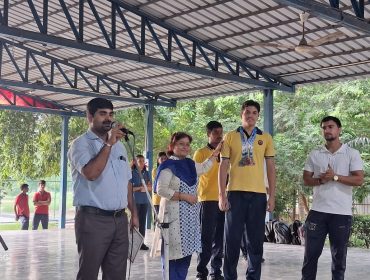 राष्ट्रीय खेल दिवस समारोह