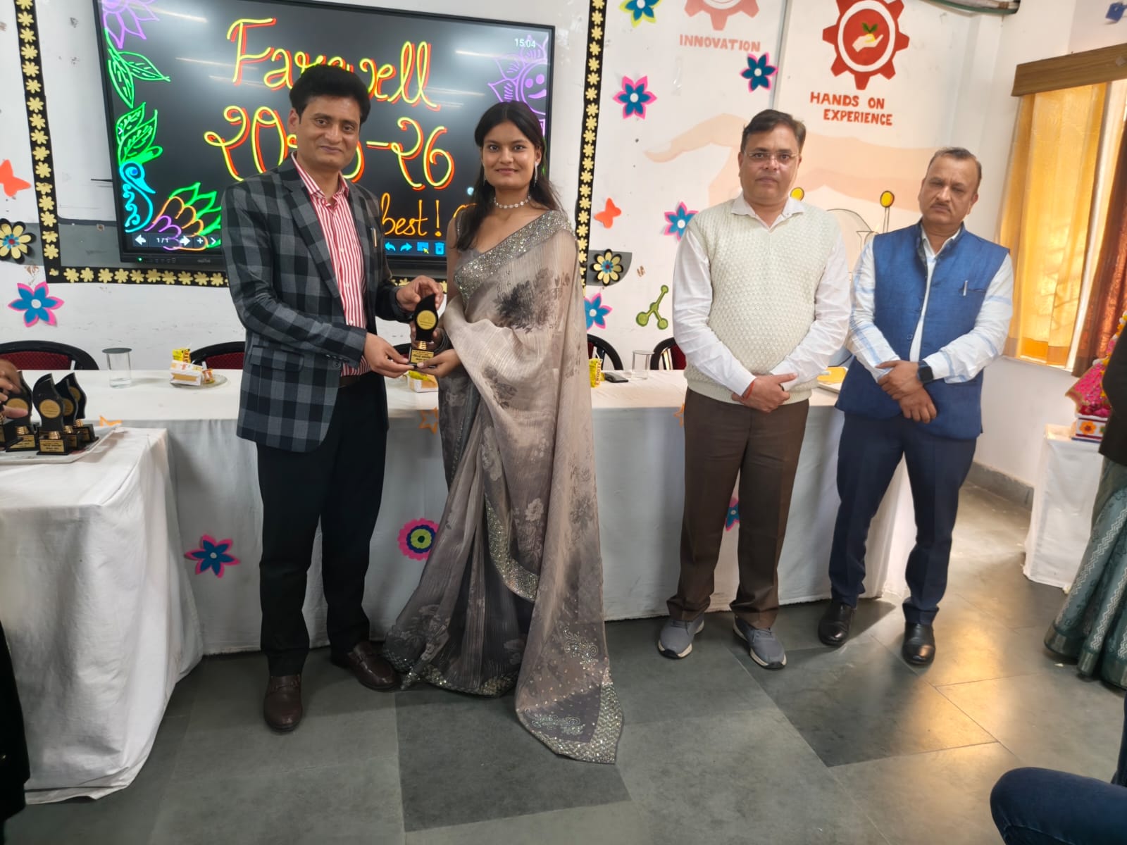 Class 12 (2025-26) farewell | KV NO THREE JHANSI | India