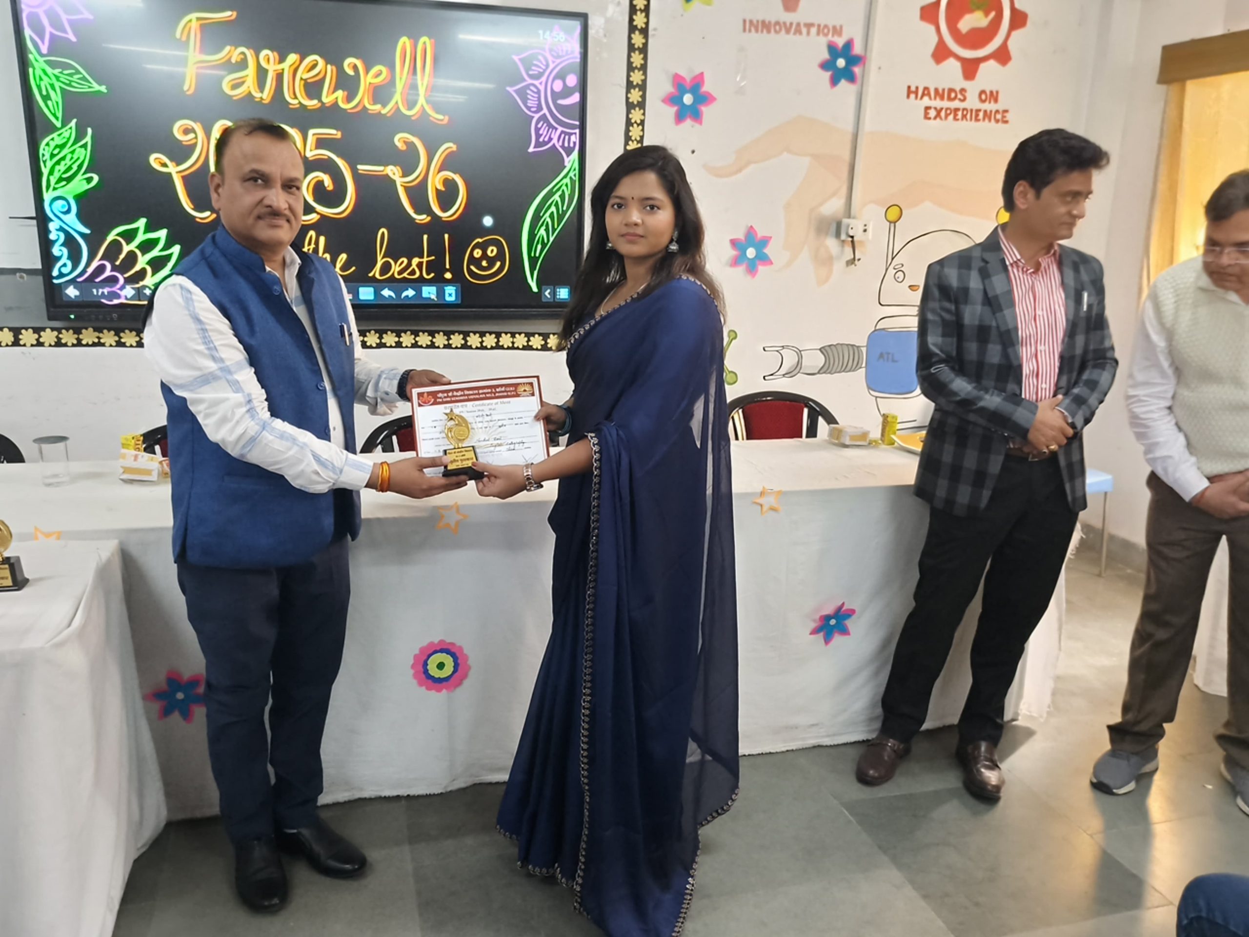 Class 12 (2025-26) farewell | KV NO THREE JHANSI | India