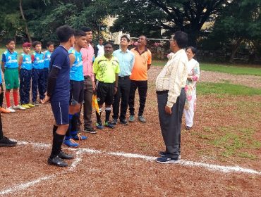 Football match is about to start