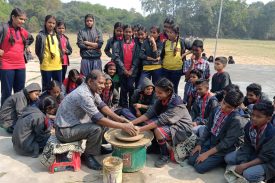 pottery making