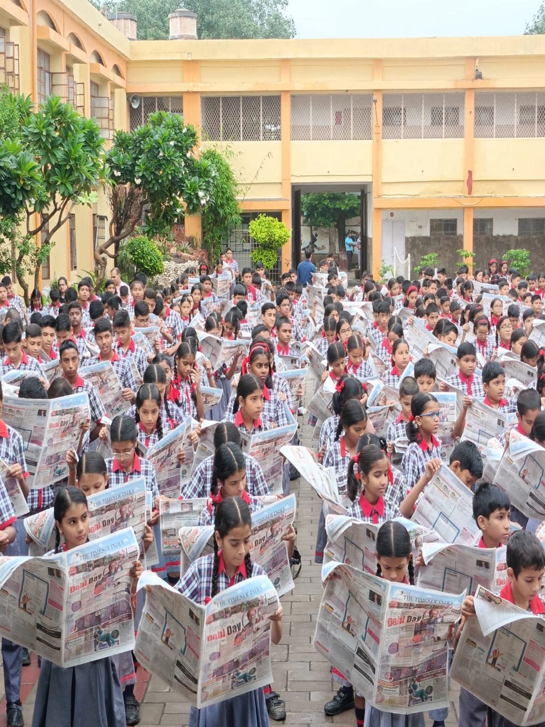 Reading News Paper Activity