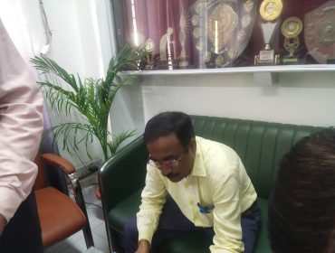 पैनल निरीक्षण 2024 के दौरान श्री मनीष कुमार प्रभात सहायक आयुक्त