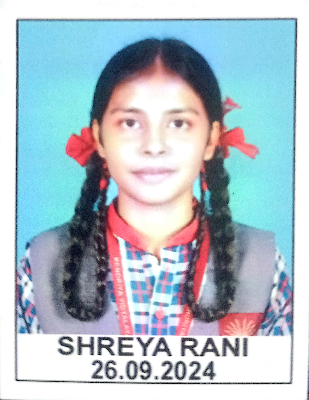 student name
