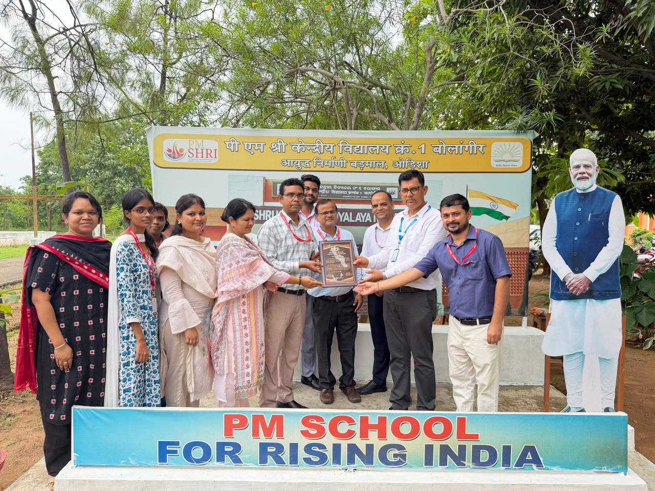 Appreciation Certificates Presented to Teachers