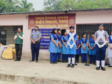 Scouting Activities In KV Deogarh