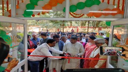 Hon'ble Minister of Education Sh. Dharmendra Pradhan inaugurating KV NIT Rourkela