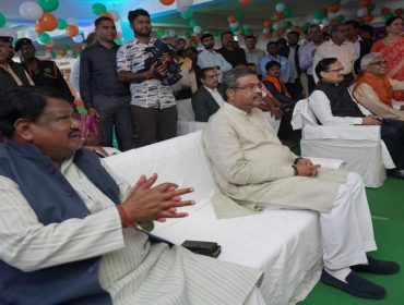 Hon.ble guests witnessing splendid cultural events