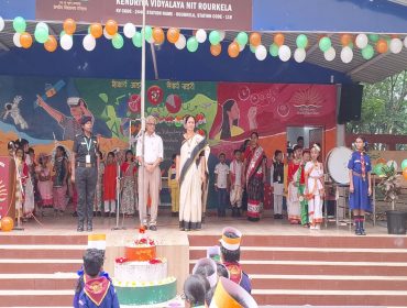 FLAG HOISTING BY DR.K UMAMAHESWAR RAO , HON'BLE DIRECTOR , NIT ROURKELA ON 78TH INDEPENDENCE DAY