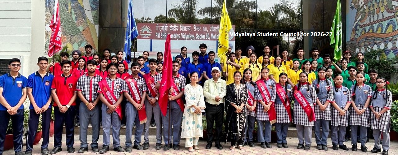 Vidyalaya Student Council for 2026-27
