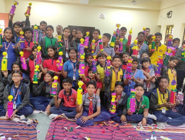 DOLL MAKING FOR USING WASTE MATERIALS
