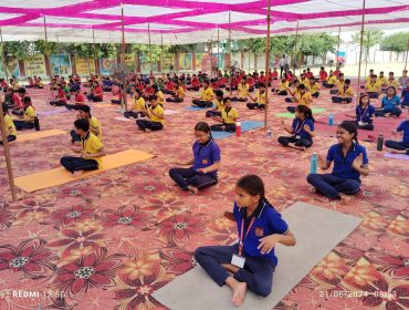 Organized International Yoga Day at PM SHRI Kendriya Vidyalaya Aligarh