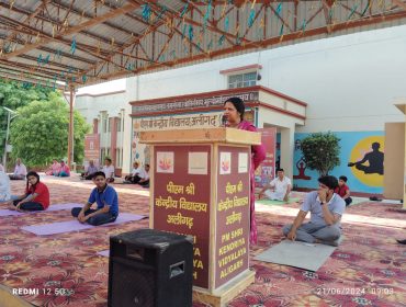 Celebration of International Yoga Day